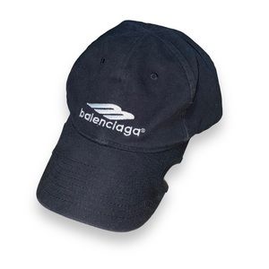 Balenciage embroidered 3B logo sports icon baseball cap Medium